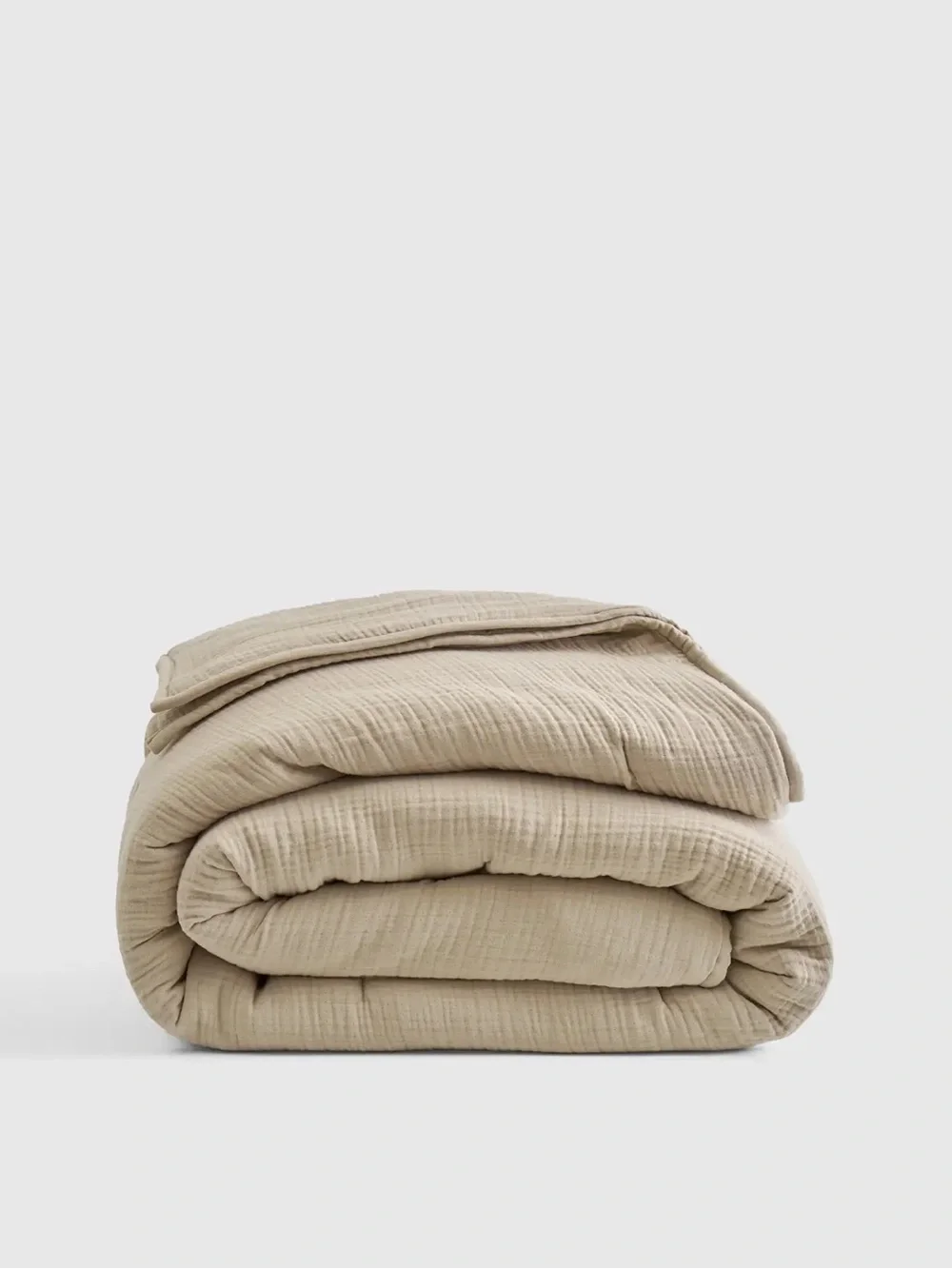 NWT Quince Organic Cotton Gauze Dream Quilt in Dune!